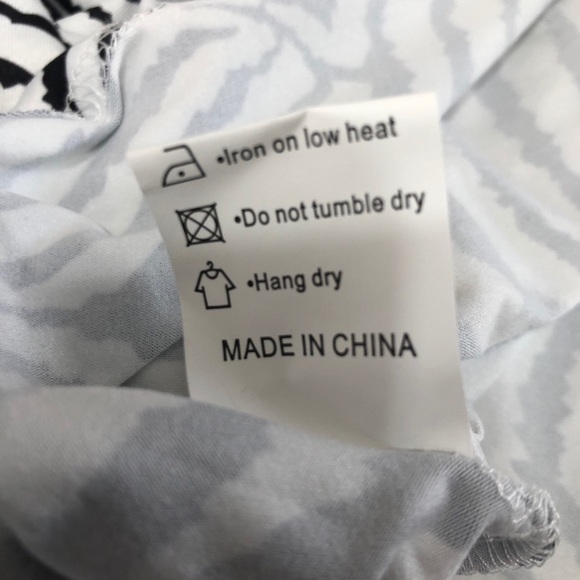 WNEEDU Swing Pocket Zebra Print Dress - Picture 7 of 7